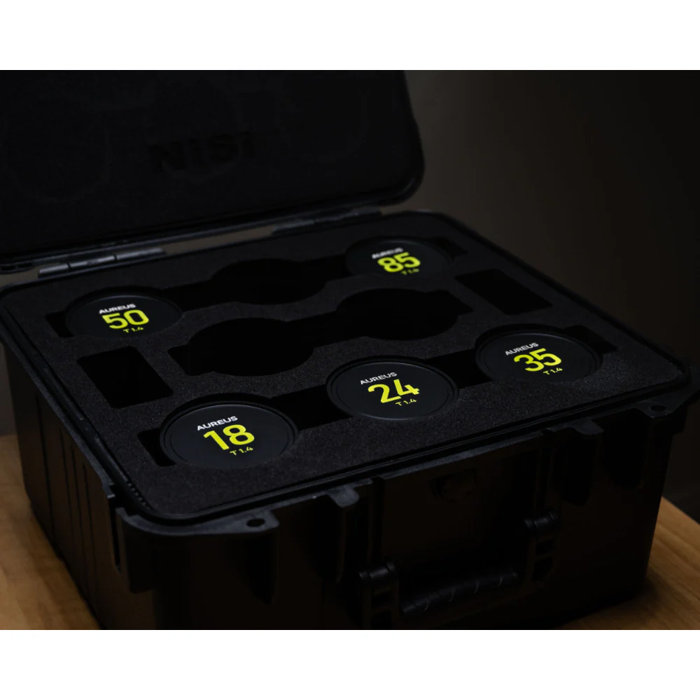 NiSi Aureus Cinema Lens Hardshell Case for 8 Lenses (Fits 8 x Aureus Cinema Lenses) - Image 2
