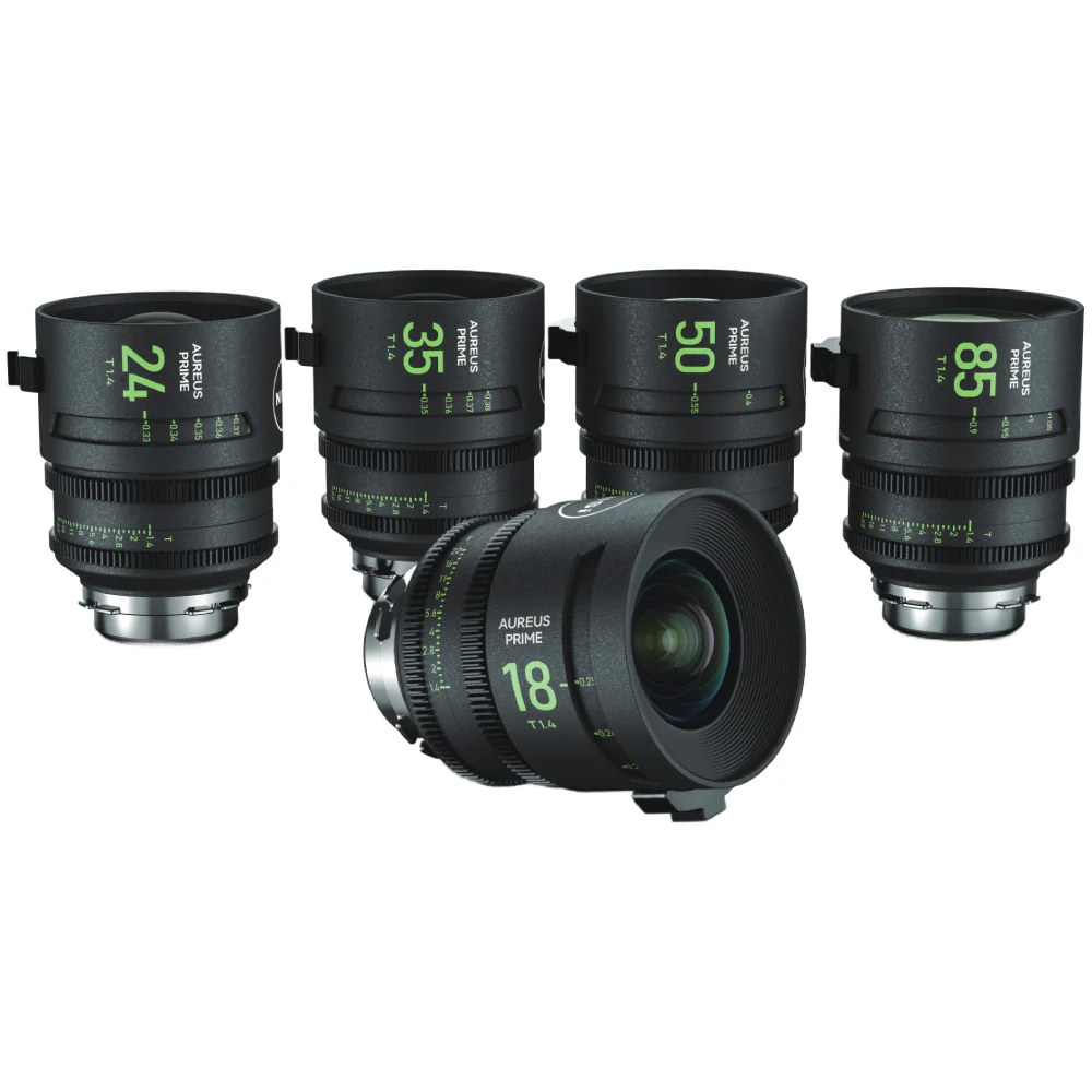 NiSi Aureus Prime Full Frame T1.4 Cinema Lens Kit - Includes 5 Lenses + Hard Case (PL Mount) - Image 3