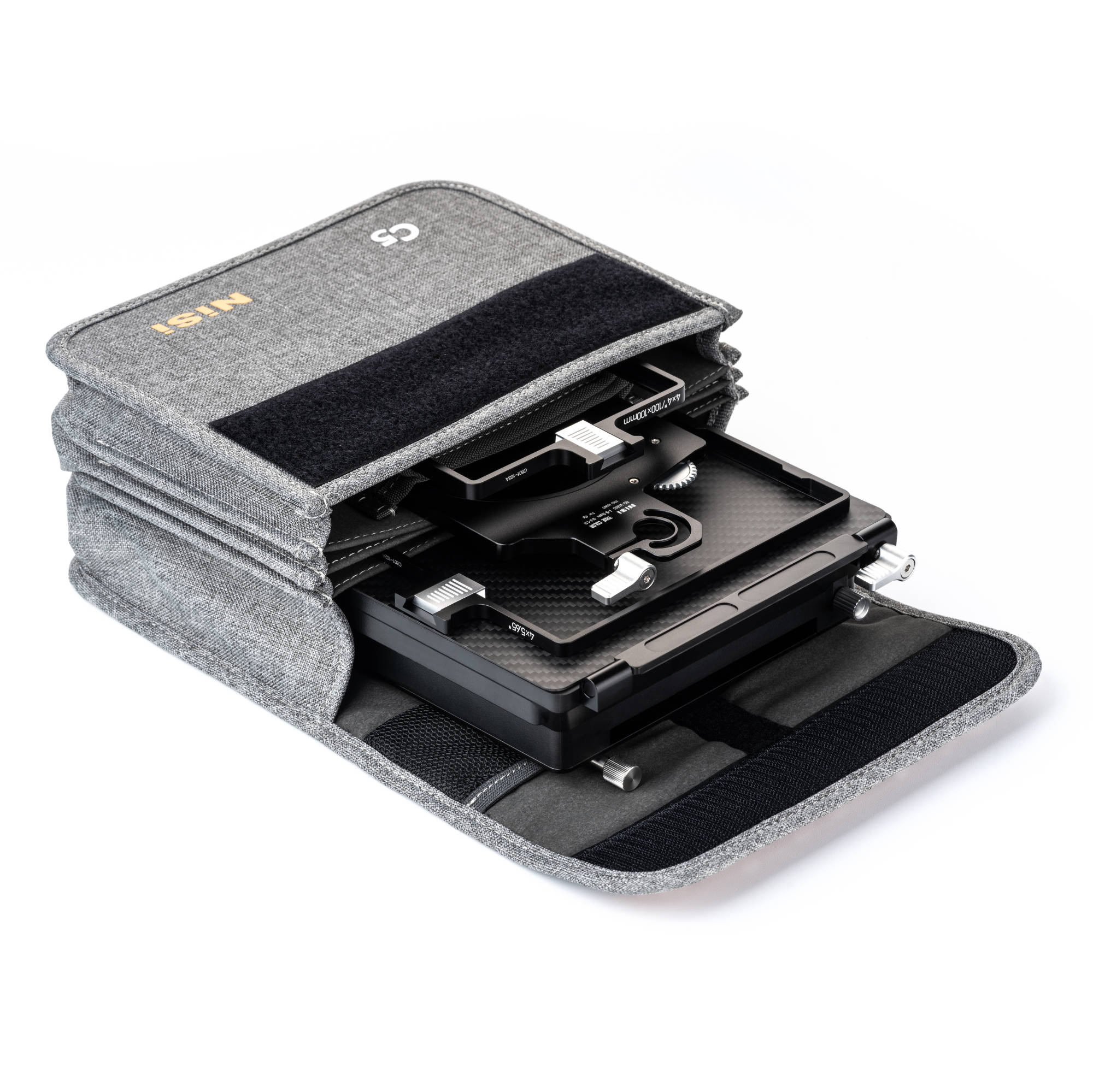 NiSi Cinema C5 Matte Box Cinema Kit (Matte Box, VND 1-5 Stops, Rotating PL, 4 Stop ND, Black Mist 1/8, Adaptors and Pouch) - Image 18