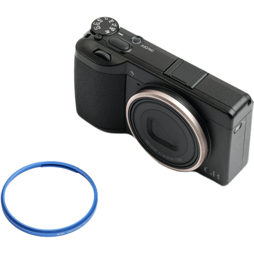 NiSi Ring Cap Kit for Ricoh GR IV (Royal Blue & Titanium Grey) - Image 10