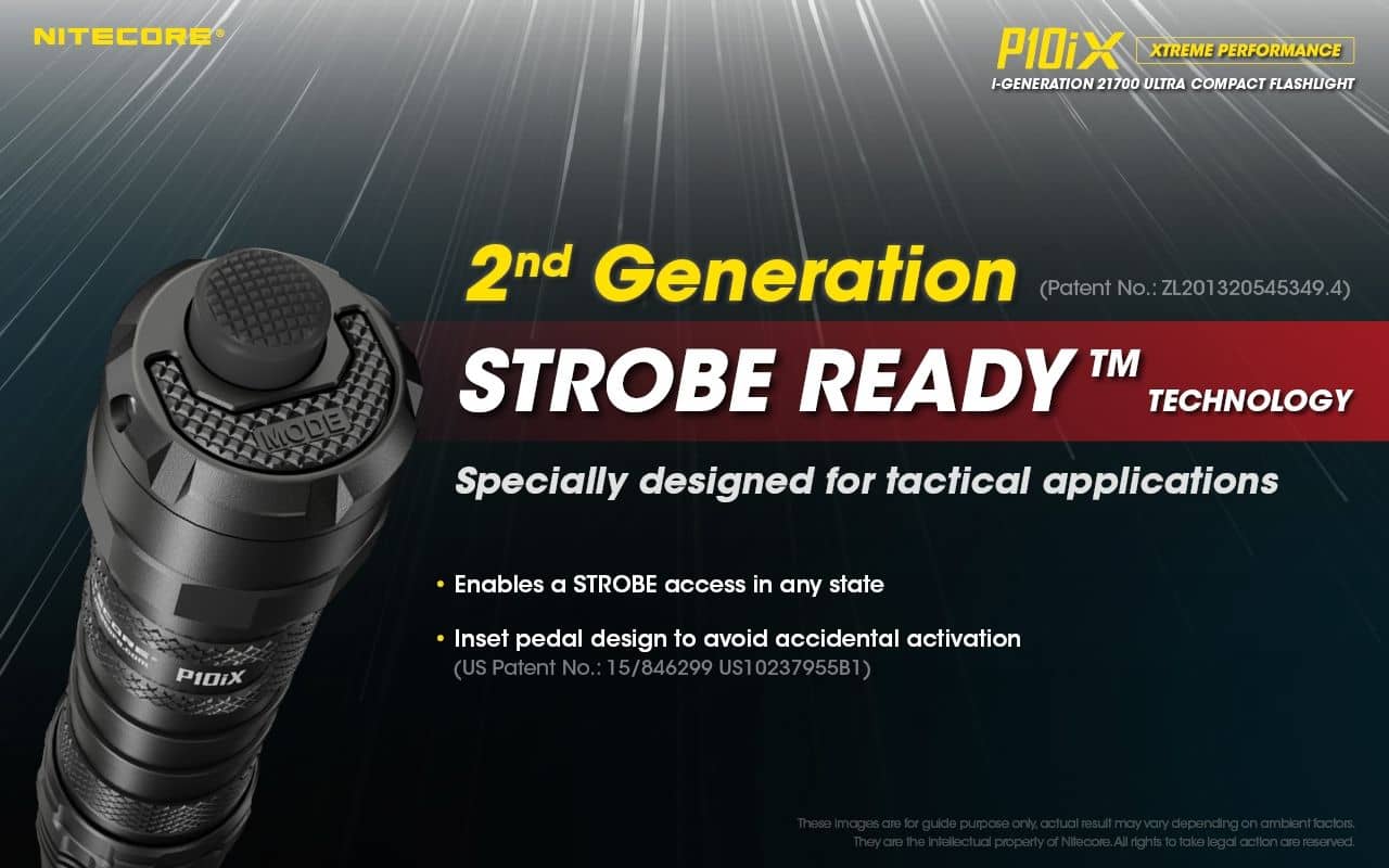 Nitecore P10iX compact 4000 lumen 158m USB-C rechargeable tactical floodlight - Image 11