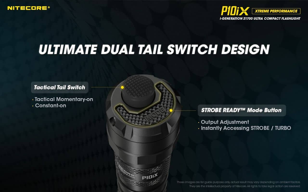 Nitecore P10iX compact 4000 lumen 158m USB-C rechargeable tactical floodlight - Image 13