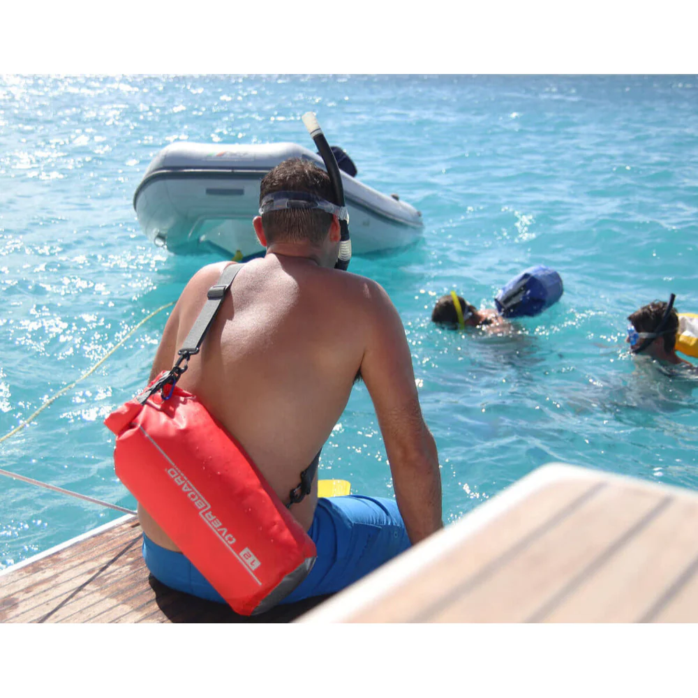 OverBoard Waterproof Dry Bags - 20 Litre Dry Tube - Red - Image 4