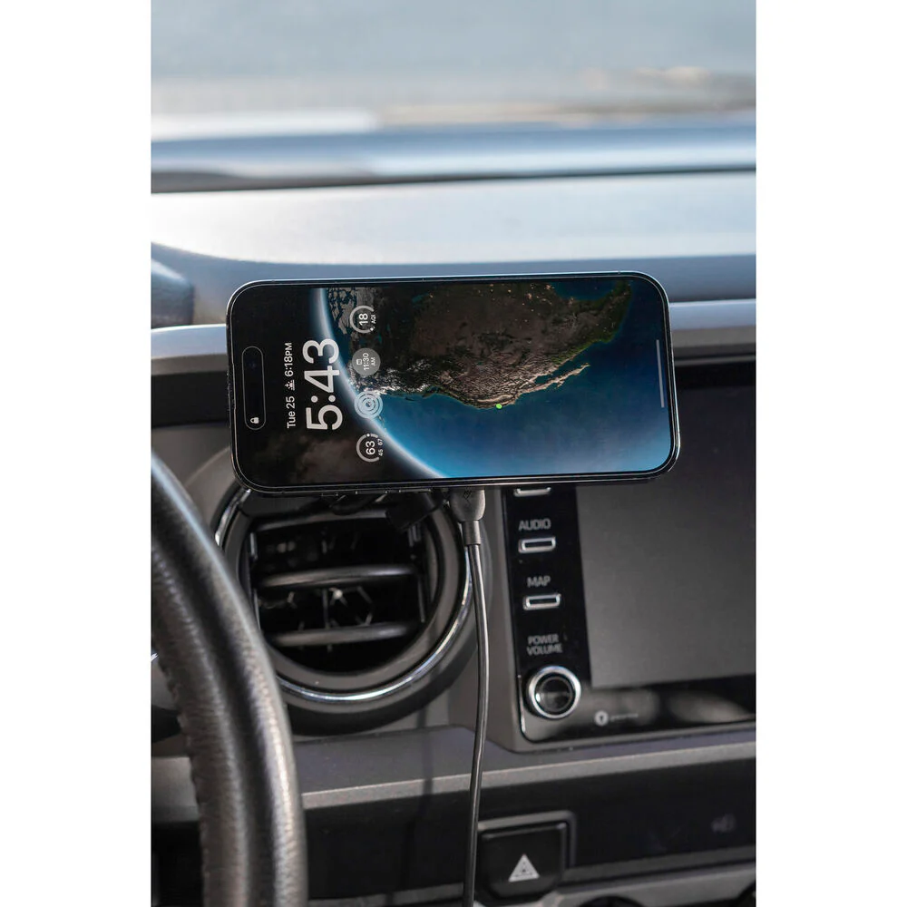 Peak Design Mobile - Car Mount 20mm Ball Adapter v2 - Qi2 Charging - Black - Image 7