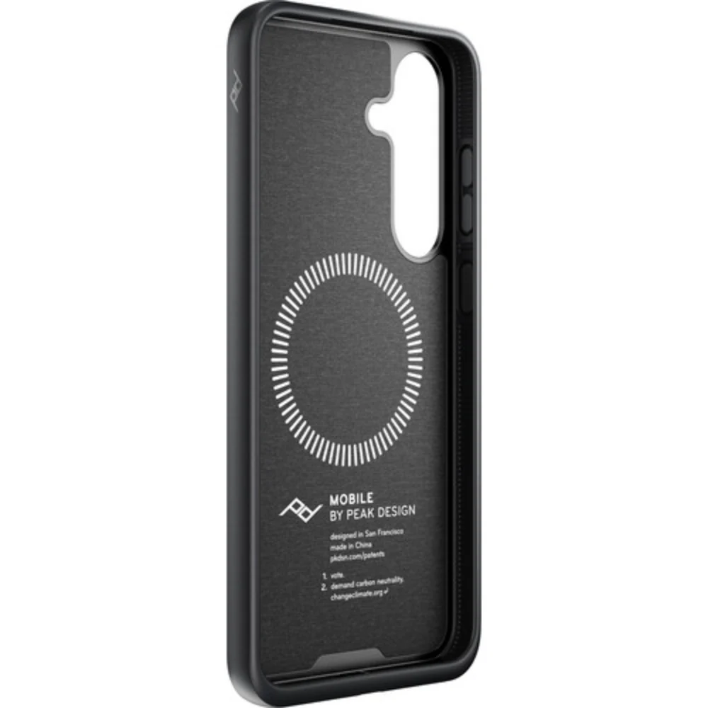 Peak Design Mobile - Everyday Fabric Case Samsung Galaxy S25+ (Charcoal) - Image 4