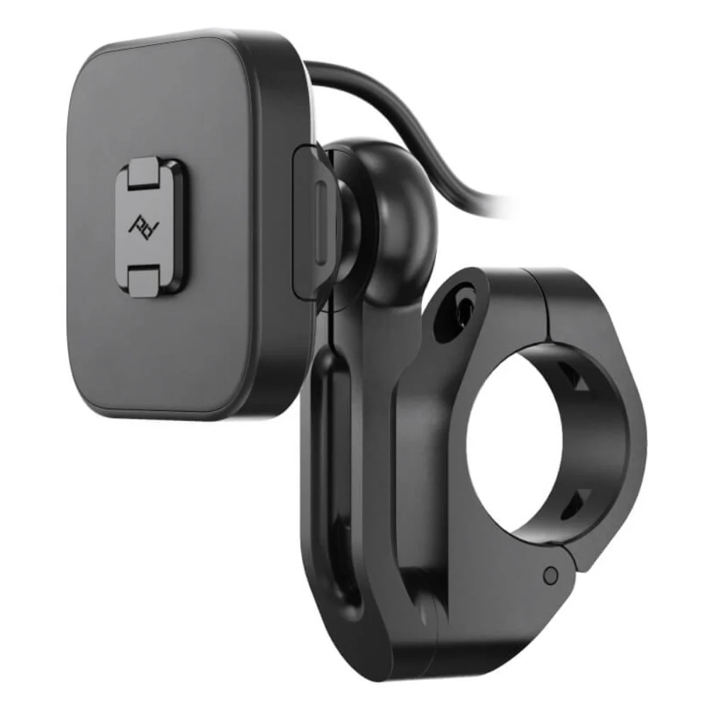 Peak Design Mobile Motorcycle Mount Bar Mount v2: Charging Black