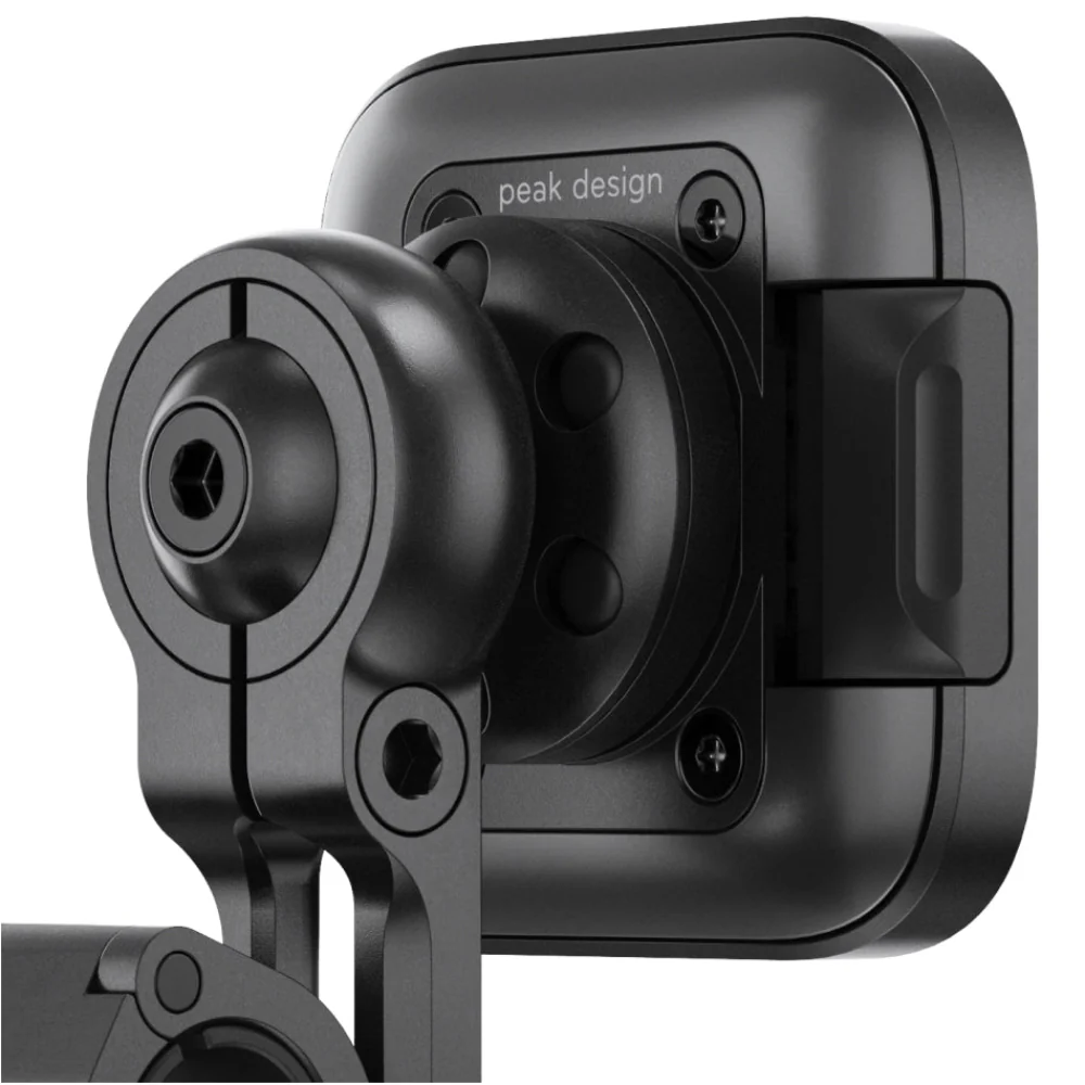 Peak Design Mobile Motorcycle Mount Mirror Mount Black - Image 3