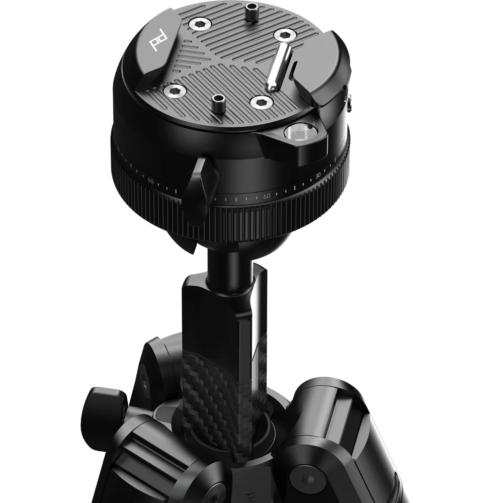 Peak Design Pro Lite Carbon Fiber Tripod with Ball Head (Black) - Image 4