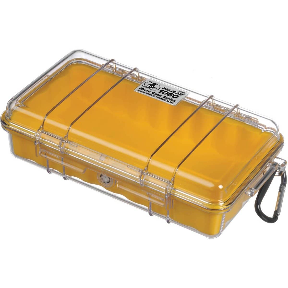 Pelican 1060 Clear Micro Case (Yellow) - Image 2