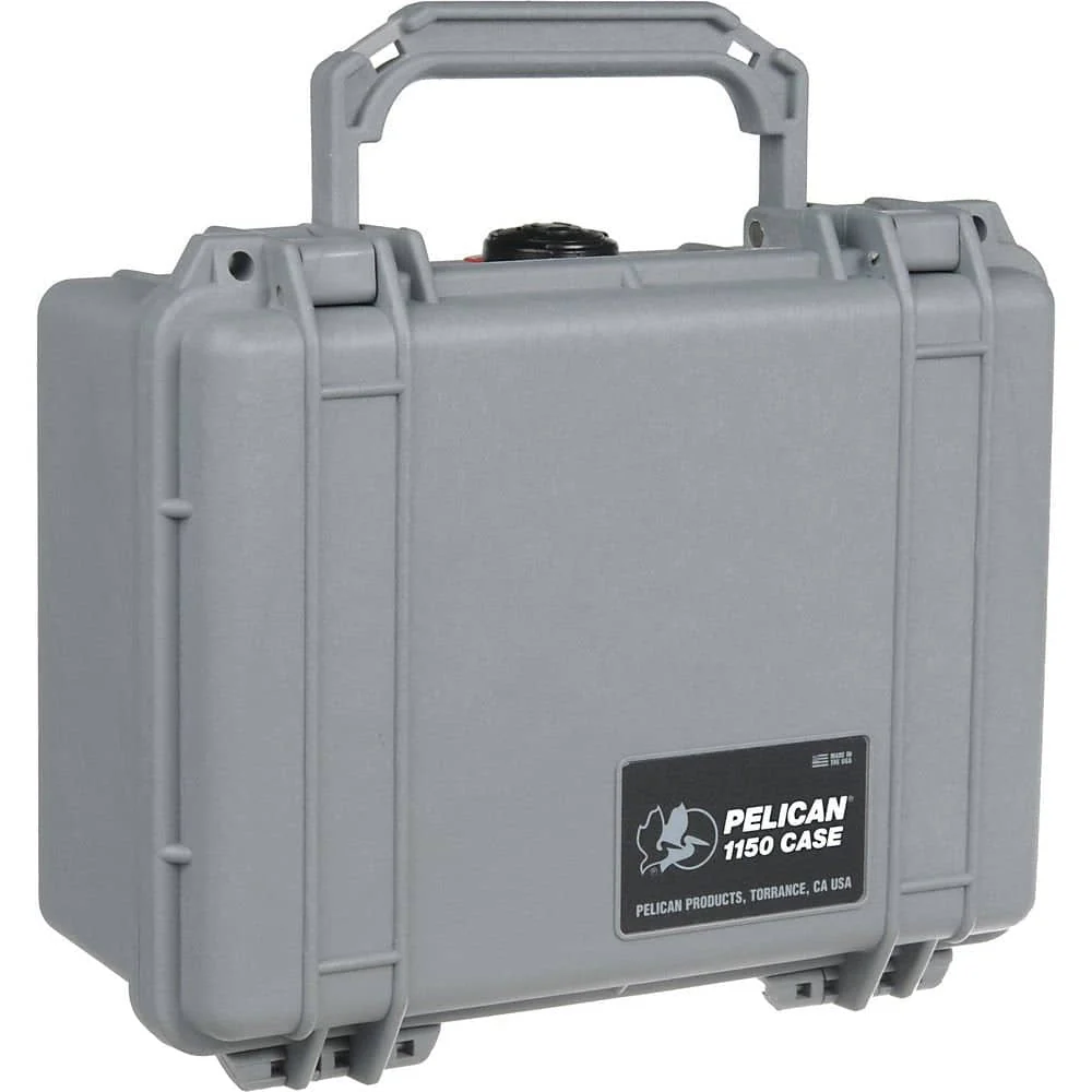 Pelican 1150 Case with Foam (Silver) - Image 3