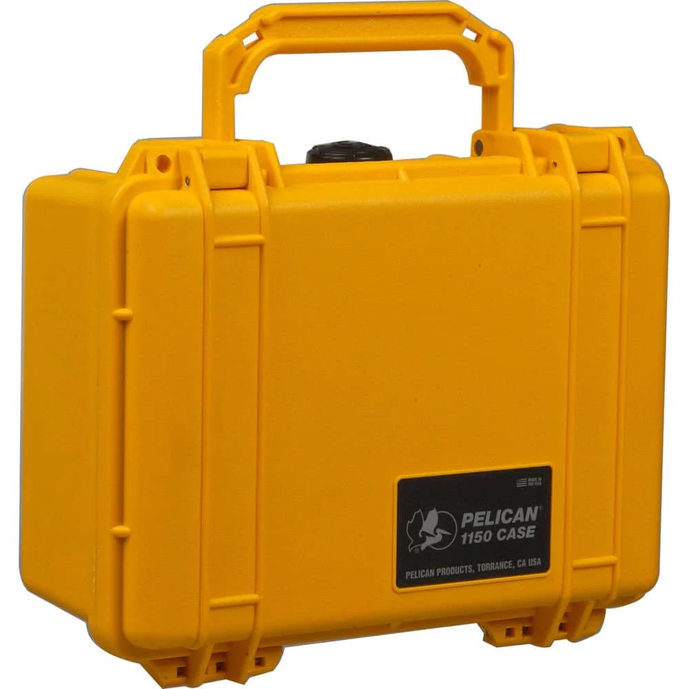 Pelican 1150 Case with Foam (Yellow) - Image 2