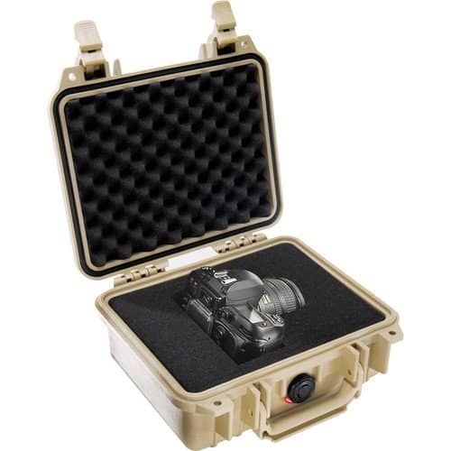 Pelican 1200 Case with Foam (Desert Tan) - Image 2