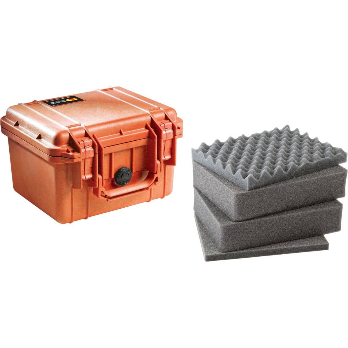 Pelican 1300 Case with Foam (Orange) - Image 2