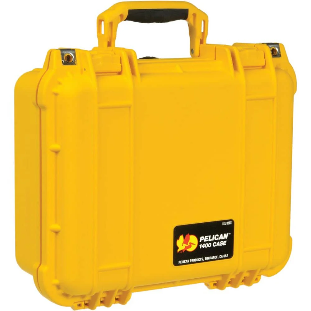 Pelican 1400 Case with Foam (Yellow) - Image 3