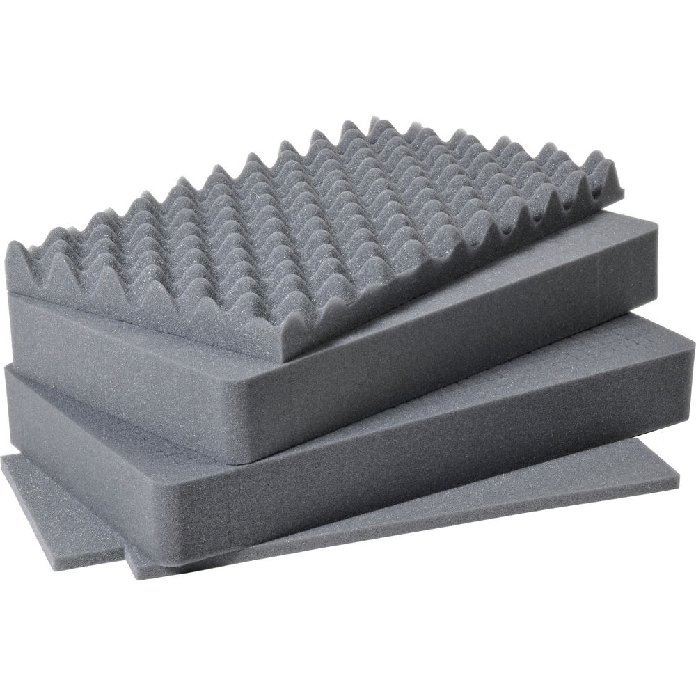Pelican 1511 Four Piece Foam Set - for Pelican 1510 Carry on Case (Replacement)
