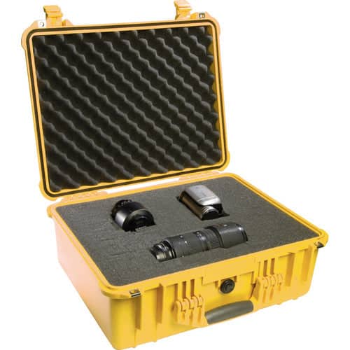 Pelican 1550 Case with 4-Piece Foam Set (Yellow) - Image 5