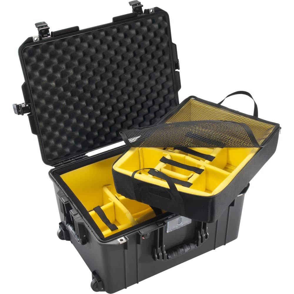 Pelican 1607 Air Case With Padded Dividers - Black - Image 4