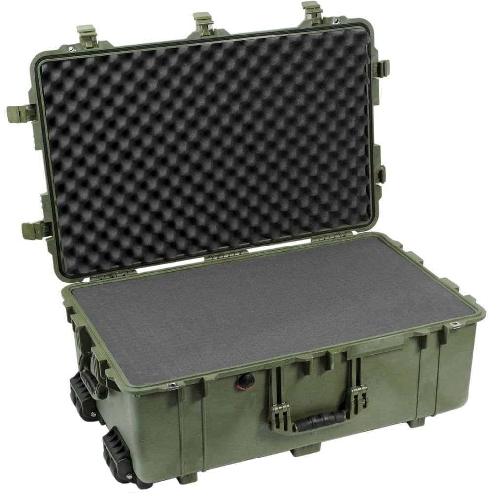 Pelican 1650 Case with Foam (Olive Drab Green)
