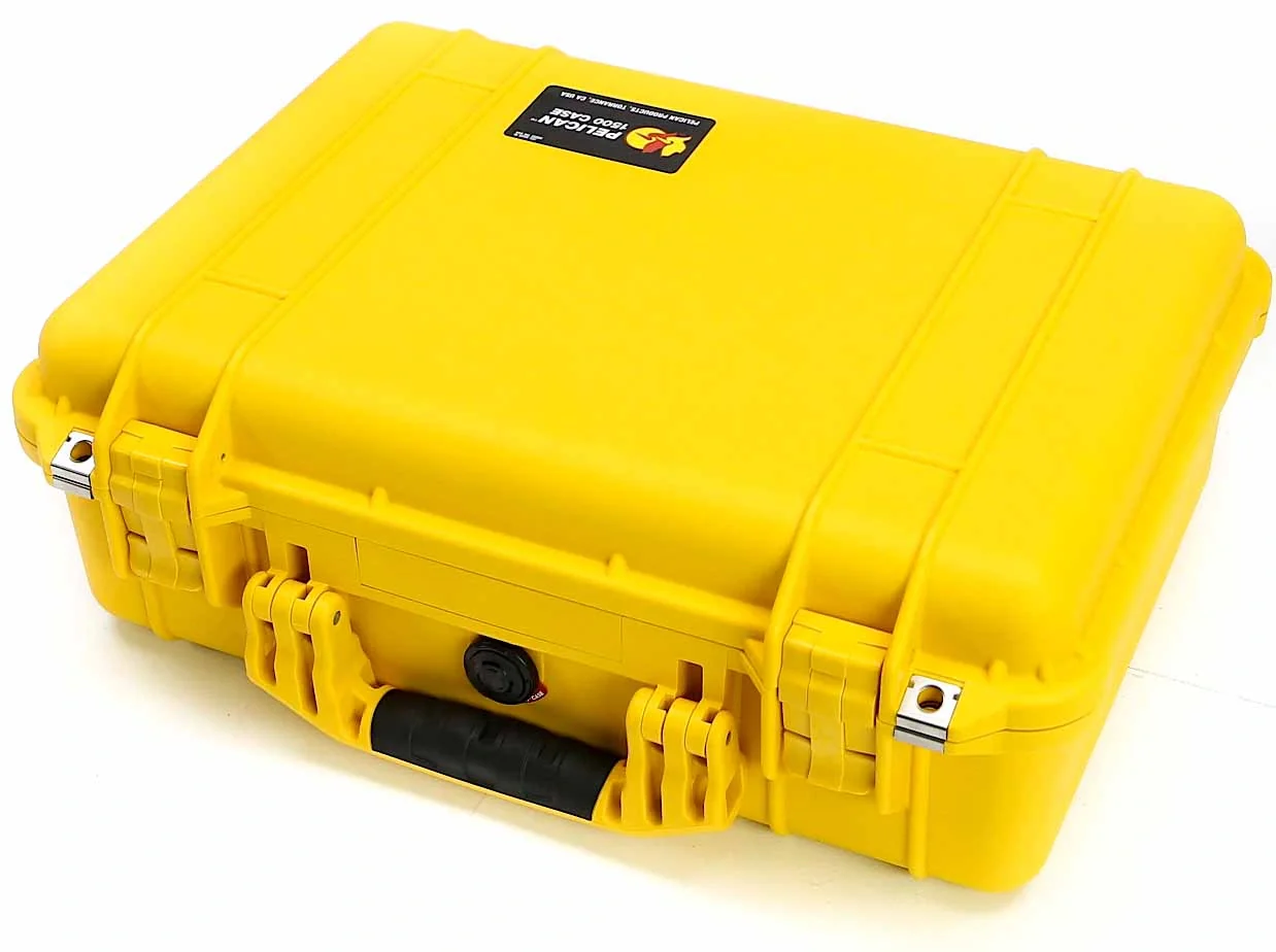 Pelican Case 1500 Yellow - Image 2