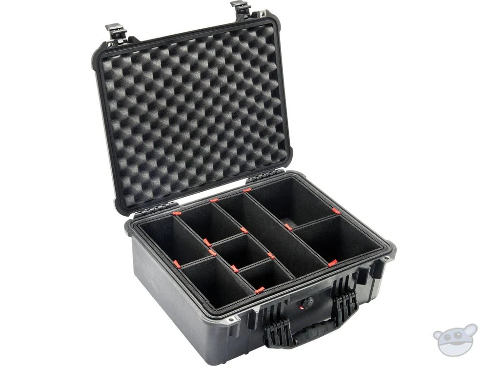 Pelican Case 1550 Black with TrekPak