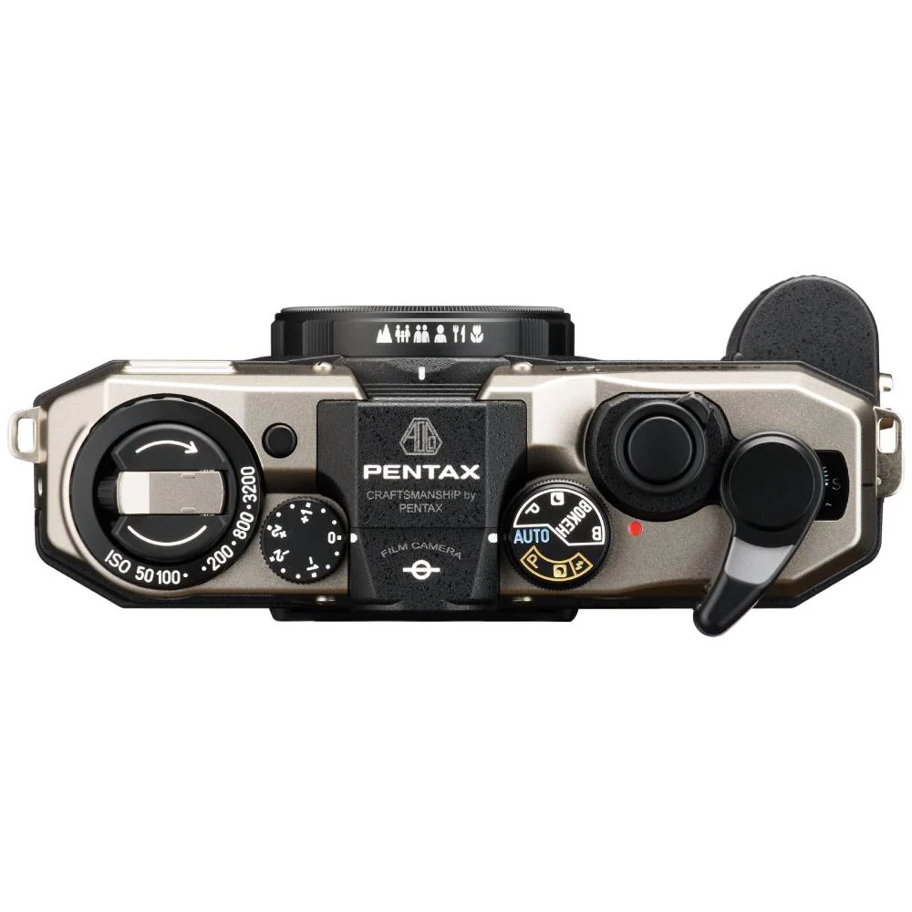 Pentax 17 HF 35mm Film Camera (Silver/Black) - Image 7