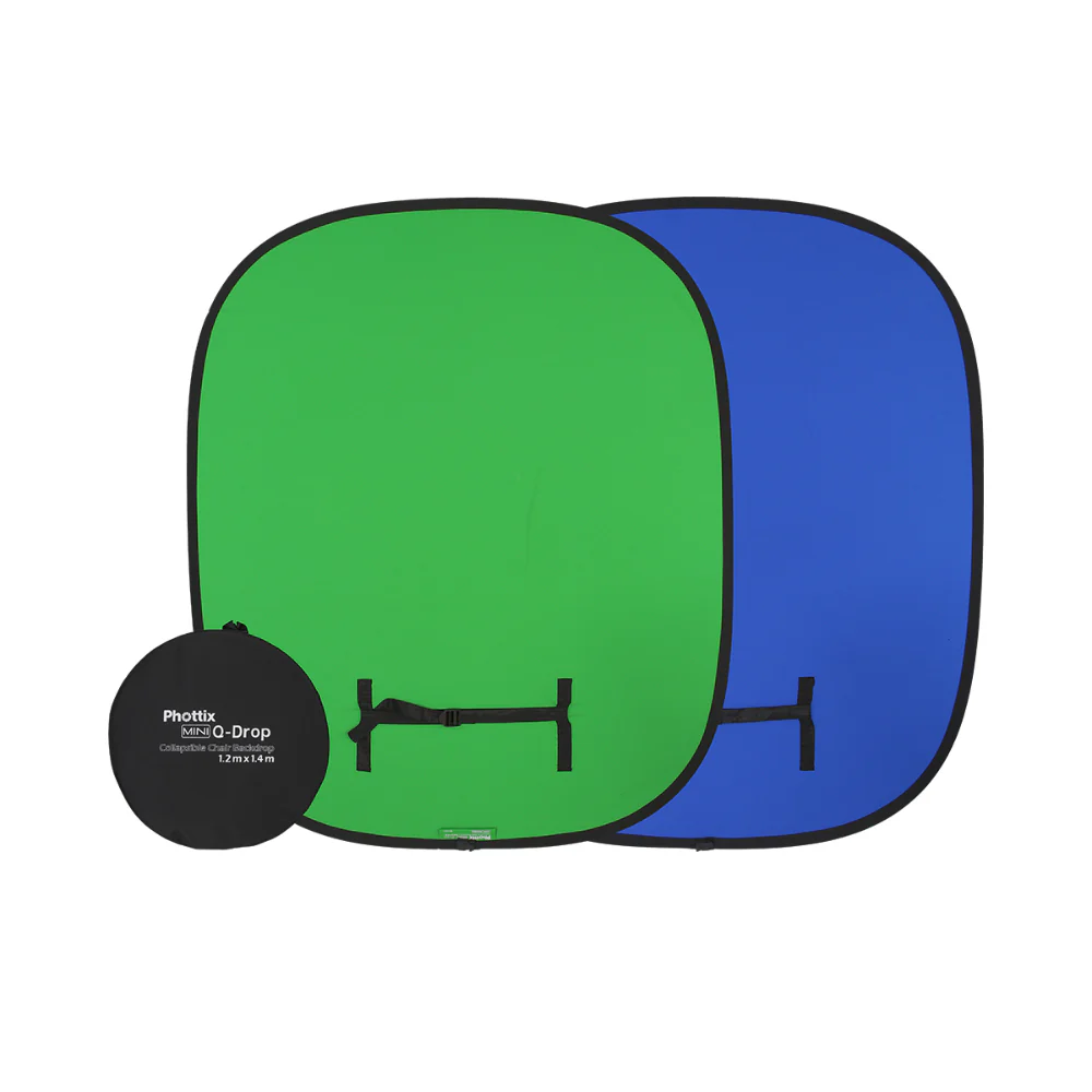 Phottix Q-drop Mini Collapsible Chair Backdrop 120x140cm (47"x55") - Image 5