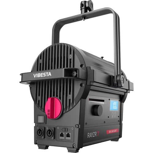 Rayzr 7 200BM Bi-Color Premium Pack 7" LED Fresnel Light inc Barn Doors and Case - Image 4