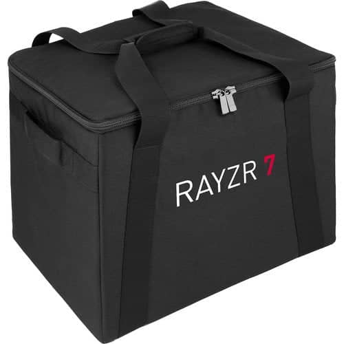 Rayzr 7 200BM Bi-Color Premium Pack 7" LED Fresnel Light inc Barn Doors and Case - Image 8