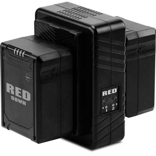 RED Compact Dual V-Lock Charger - Image 3