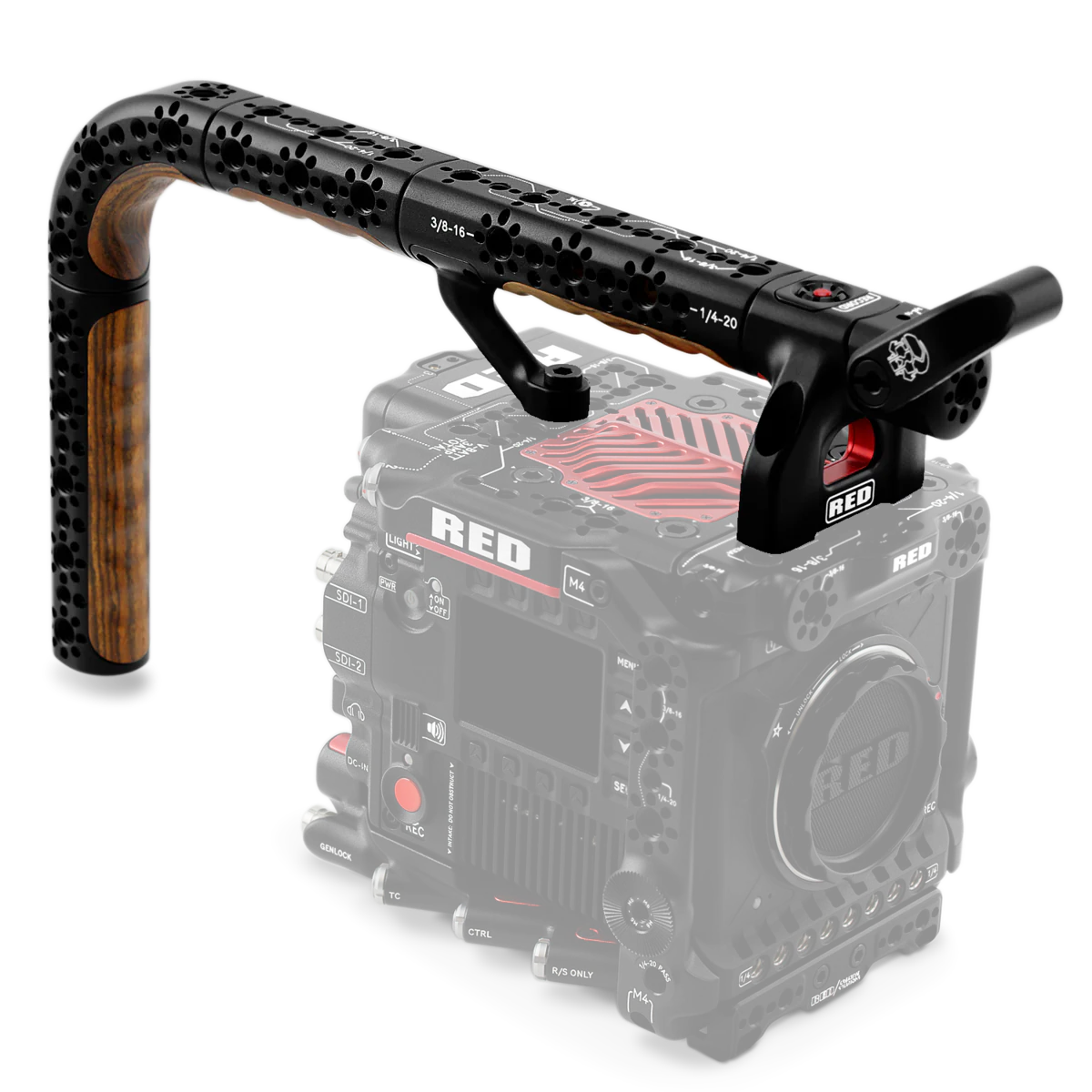 RED V-RAPTOR Top Handle with Extensions