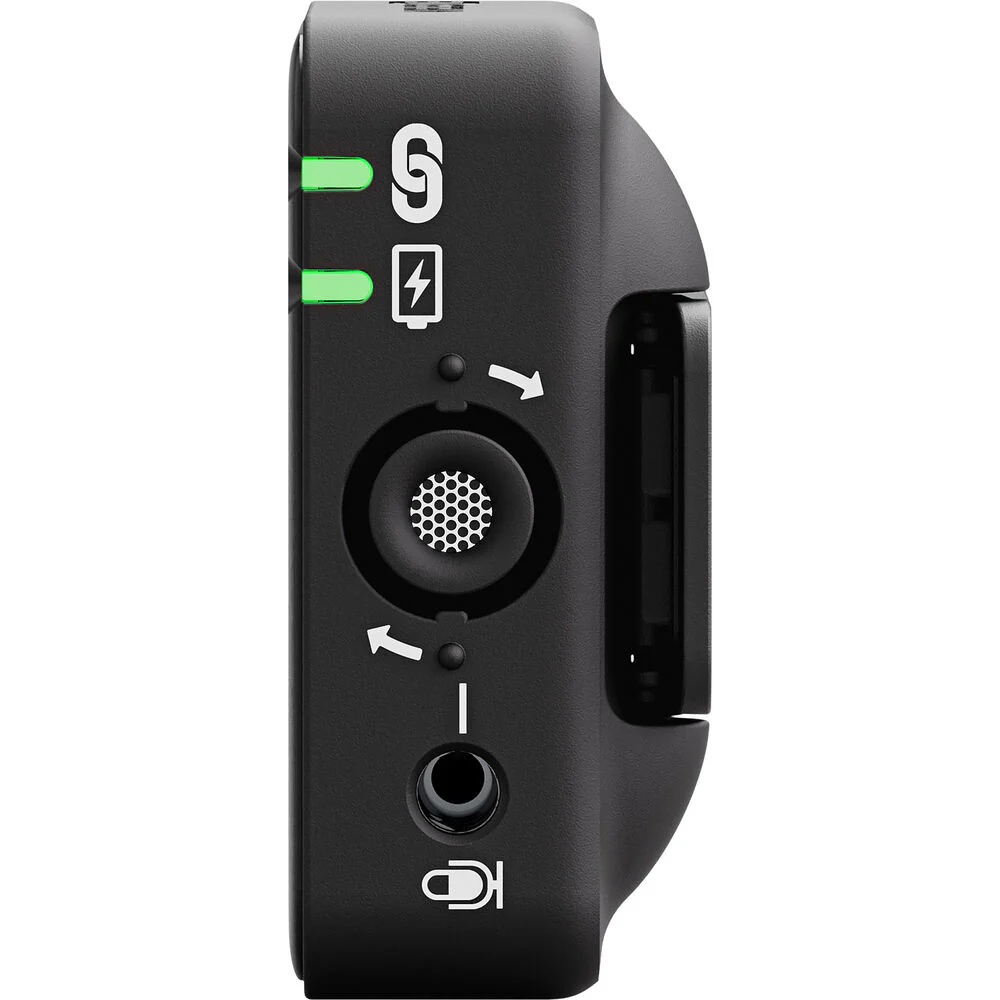 Rode Compact Wireless Microphone System with Two Transmitters for Dual-channel Recording (Black) - Image 7