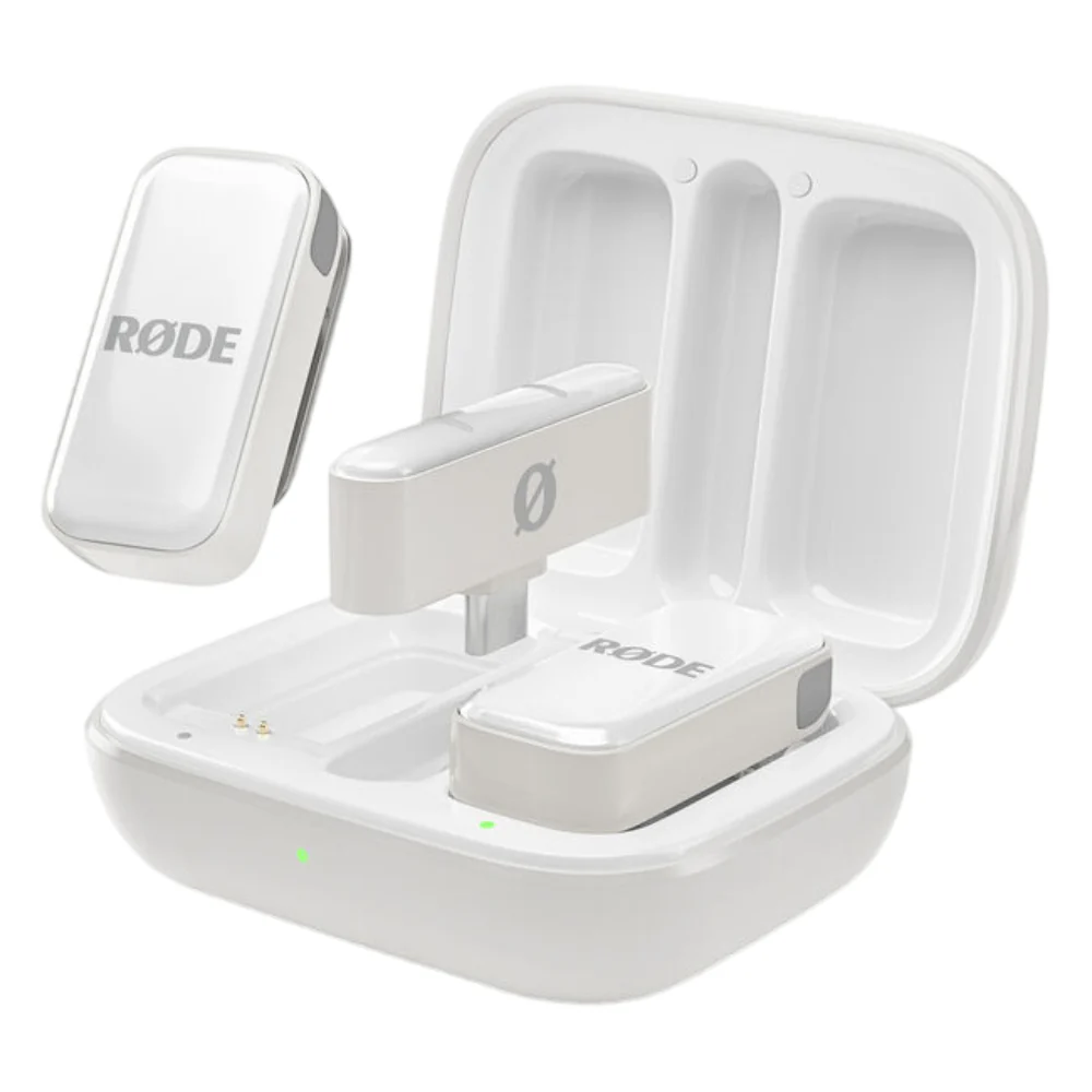 Rode Wireless Micro 2-Person Ultracompact Wireless Microphone System with USB-C Connector (2.4 GHz, White) - Image 6