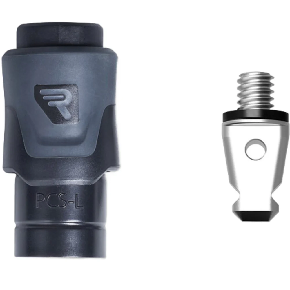 Rycote PCS-Lite 3/8" Quick-Release Adapter with 3/8" Socket and Tip