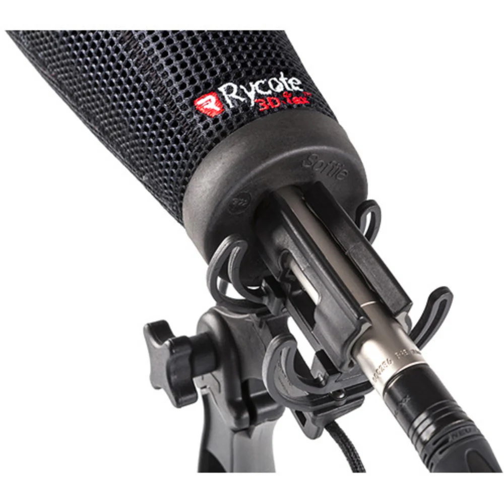 Rycote Softie Lyre Mount with Pistol Grip (0.7 to 1.3" Diameter) - Image 7