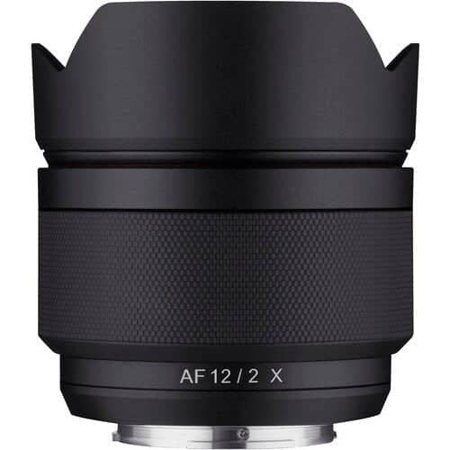 Samyang 12mm f2.0 AF Compact Ultra Wide Angle Lens for Fujifilm X Series (APS-C)
