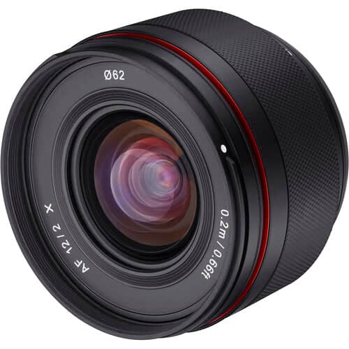 Samyang 12mm f2.0 AF Compact Ultra Wide Angle Lens for Fujifilm X Series (APS-C) - Image 2