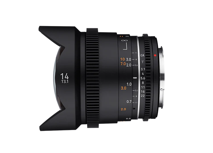Samyang 14mm T3.1 MK2 VDSLR Full Frame Cinema Lens - Fuji X Mount - Image 4