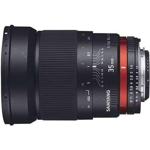 Samyang 35mm F1.4 UMC II Sony Full Frame Lens - Image 2