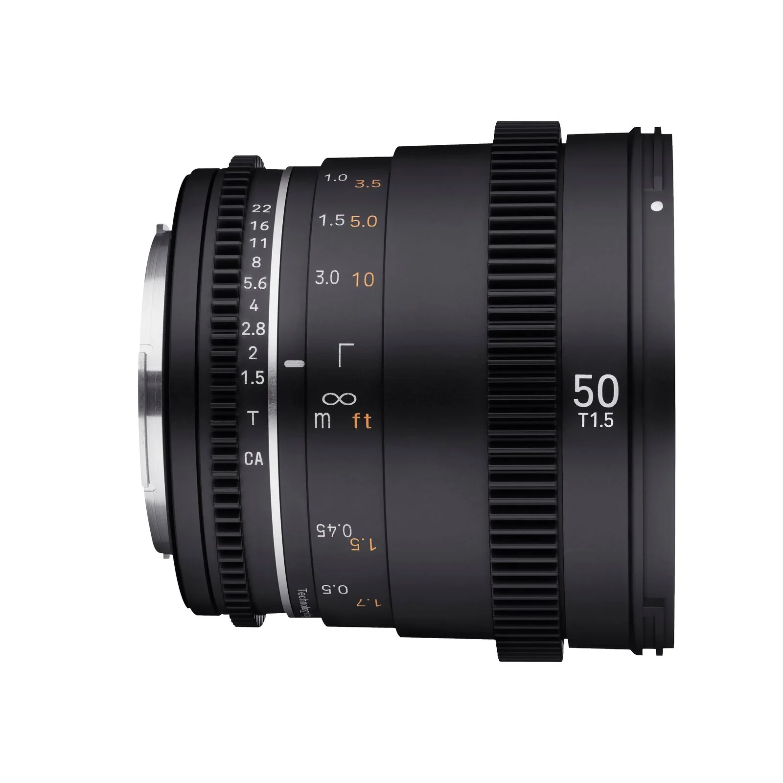 Samyang 50mm T1.5 MK2 VDSLR Full Frame Cinema Lens - Sony FE Mount - Image 5