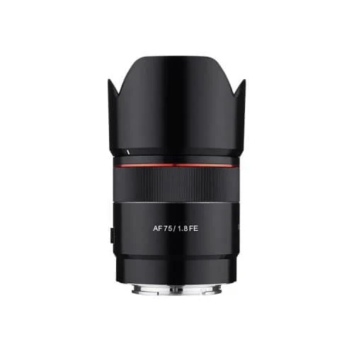 Samyang 75mm F1.8 Auto Focus UMC II Sony E Full Frame Camera Lens