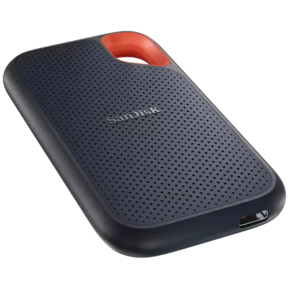 SanDisk Extreme Portable SSD, 4TB, USB 3.2 Gen 2, Type C & Type A - Black - Image 3