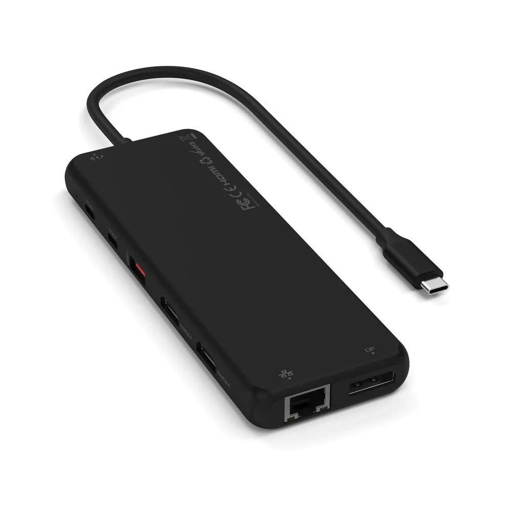 Satechi 13-in-1 USB-C Triple Display Multiport Adapter (Black) - Image 3