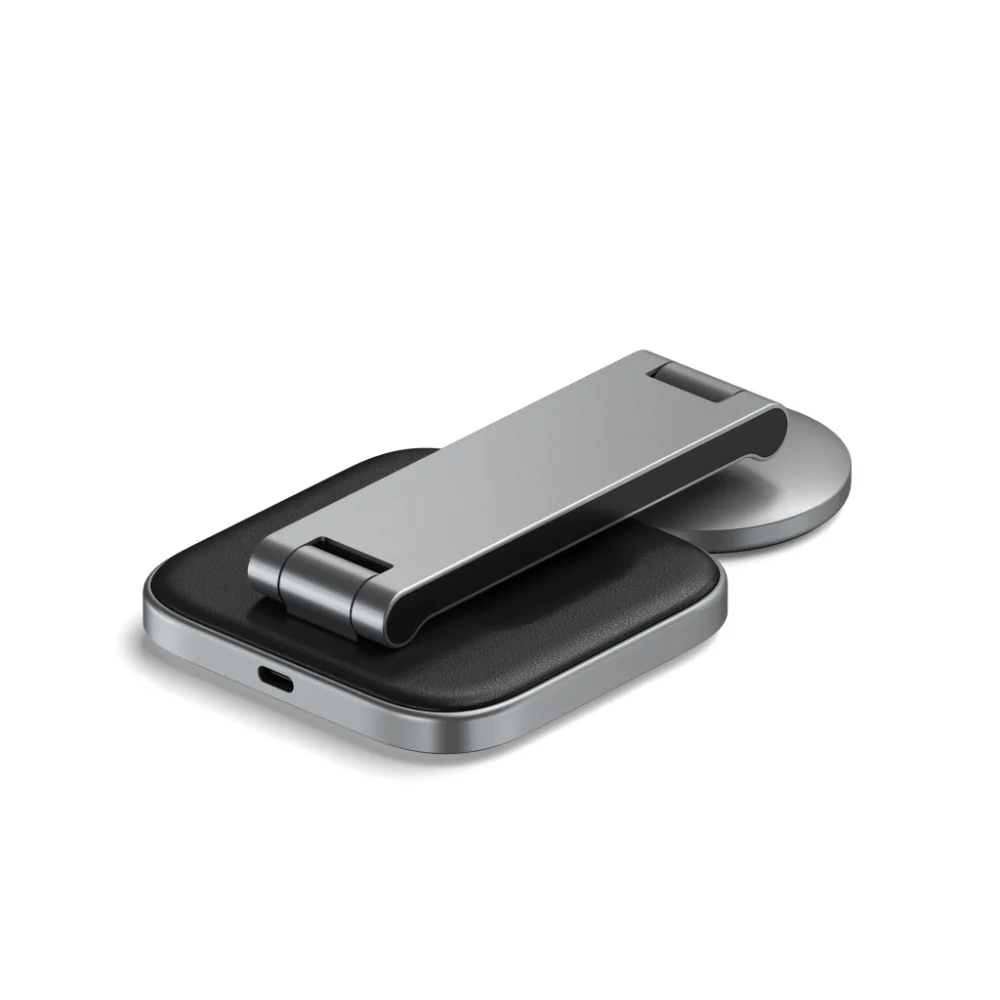 Satechi 2-in-1 Foldable Qi2 Wireless Charging Stand - Image 5