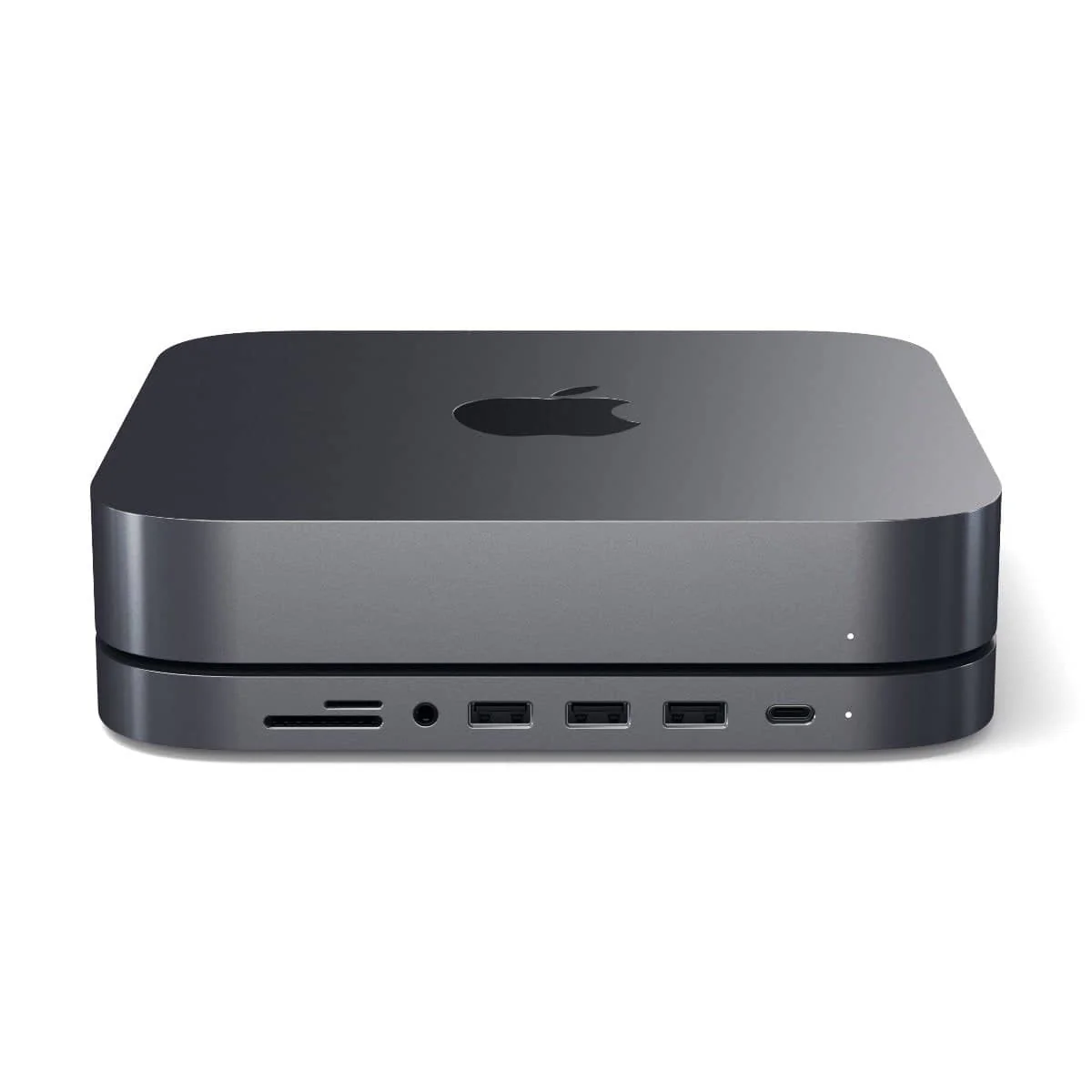 Satechi Aluminium Stand and Hub for Mac Mini/Mac Studio (Space Grey) - Image 5