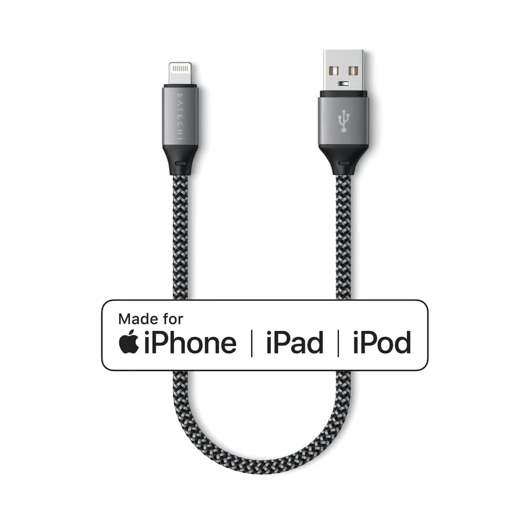 Satechi USB-A to Lightning Cable (25 cm)