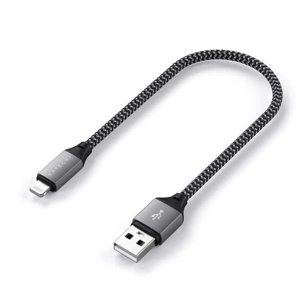 Satechi USB-A to Lightning Cable (25 cm) - Image 4