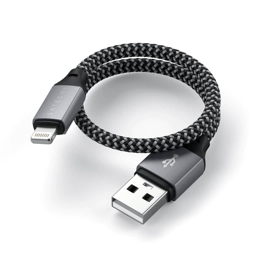 Satechi USB-A to Lightning Cable (25 cm) - Image 5