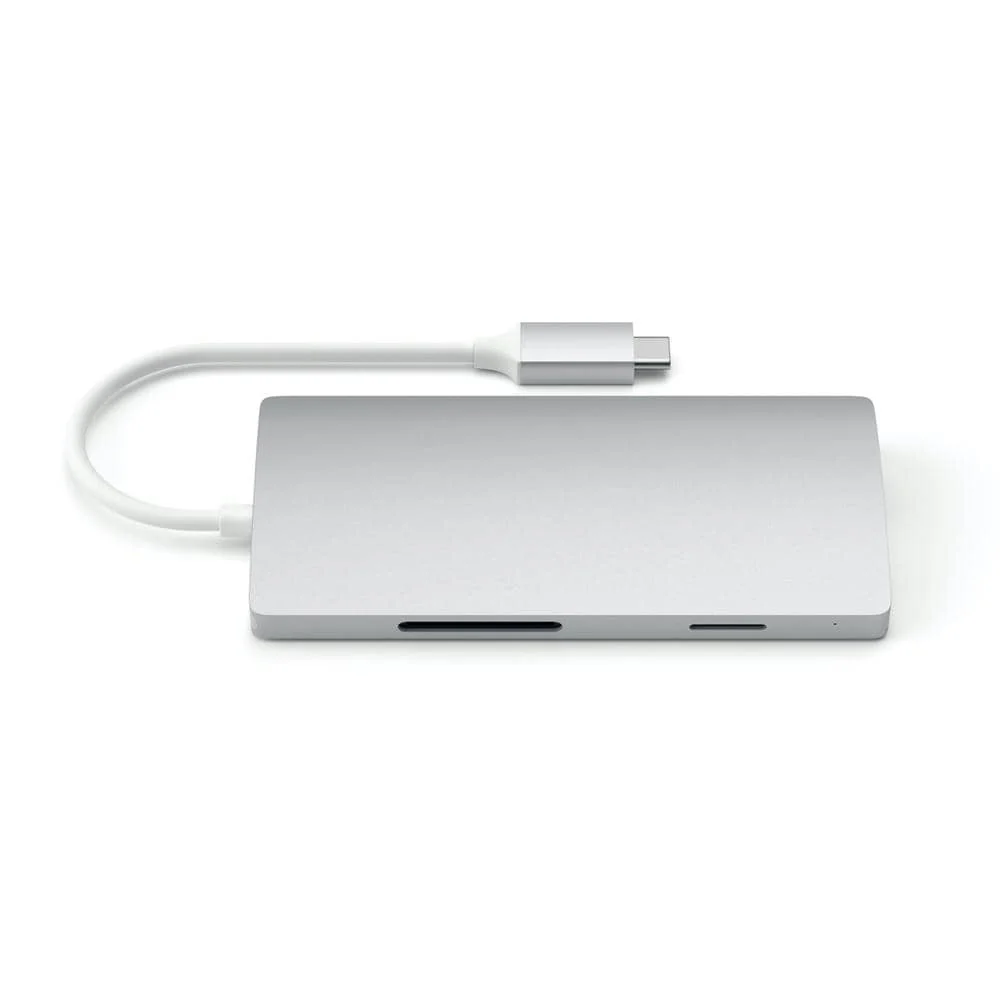Satechi USB-C Multi-Port Adapter 4K HDMI w/ Ethernet V2 (Silver) - Image 4