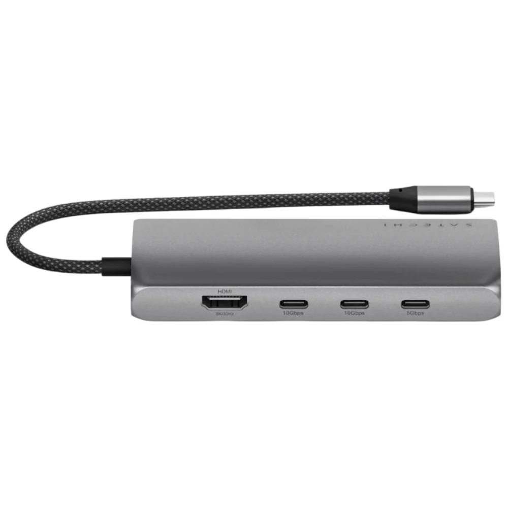 Satechi USB-C Multiport Adapter 8K with Ethernet V3 (Space Grey) - Image 5
