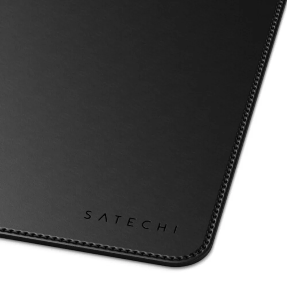 Satechi Vegan-Leather Premium Desk Mat (Black) - Image 4